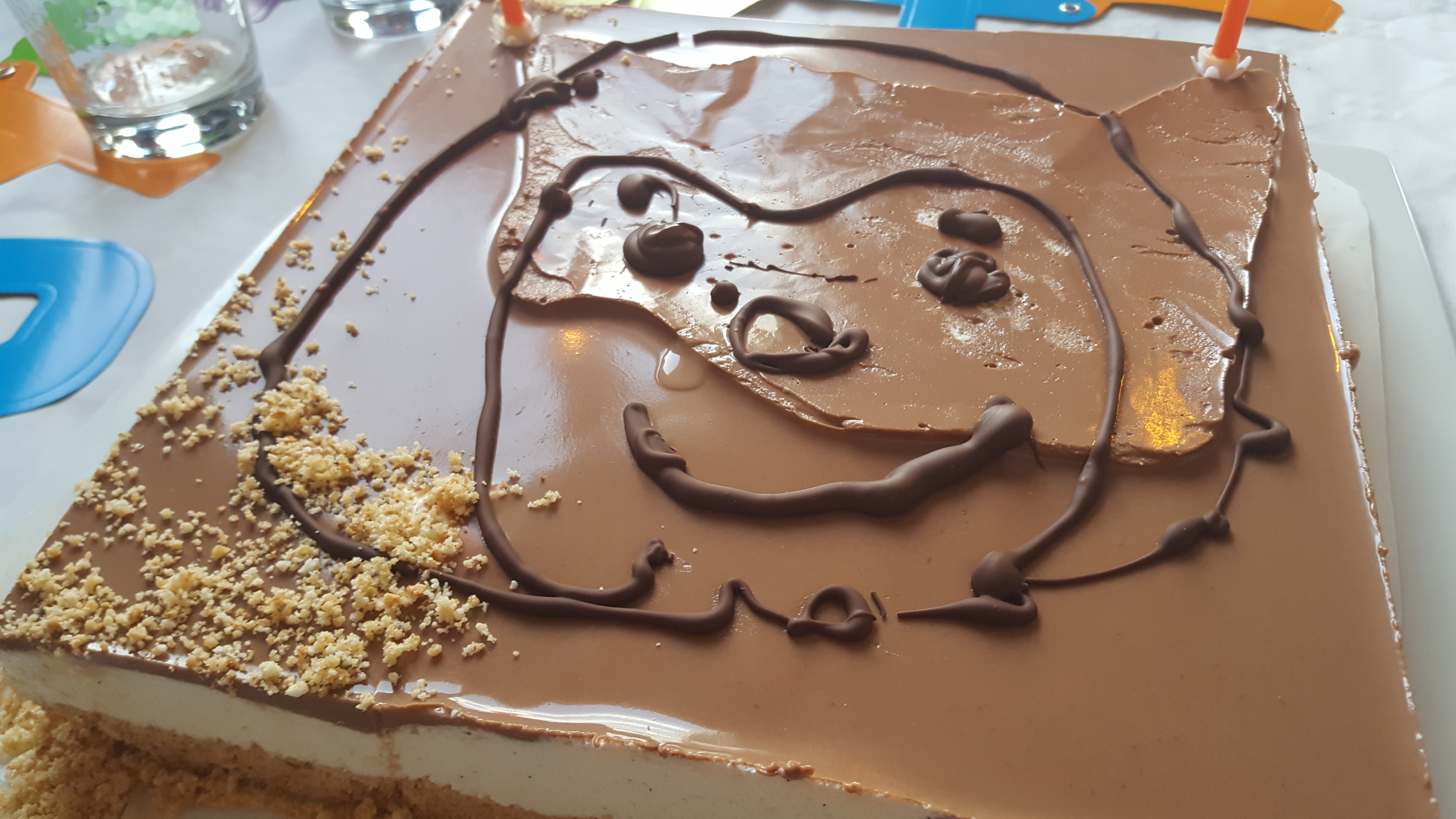 Gâteau d’anniversaire pour les 2 ans de notre fils